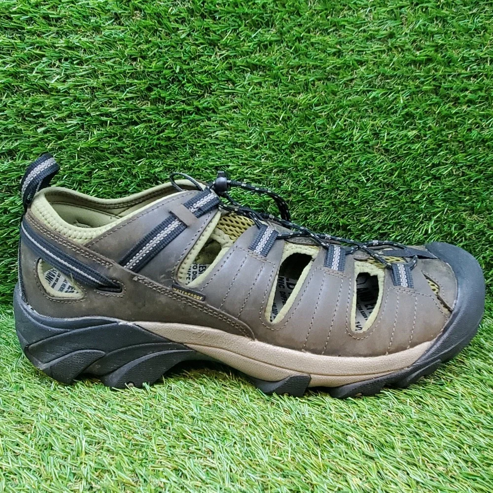 KEEN Arroyo II Hiking Sandal Closed Toe Water Shoe Canteen Black Men's SIZE 15